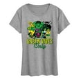 thumbnail image 1 of Marvel - St. Patrick's Day Incredibly Lucky - Women's Short Sleeve Graphic T-Shirt, 1 of 5
