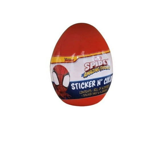 Marvel Sticker N' Color Spidey Amazing & Friends