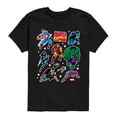 thumbnail image 1 of Marvel - Sticker Pack - Youth Boys Short Sleeve Graphic T-Shirt, 1 of 4
