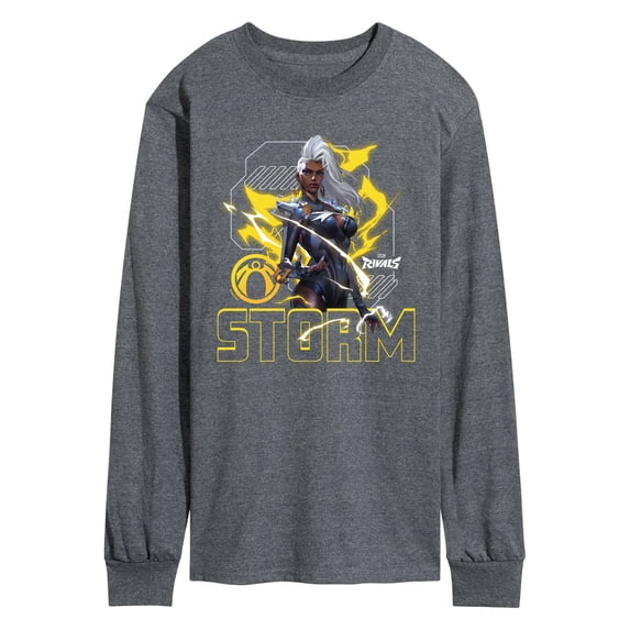 Marvel - Storm Marvel Rivals - Men's Long Sleeve Graphic T-Shirt