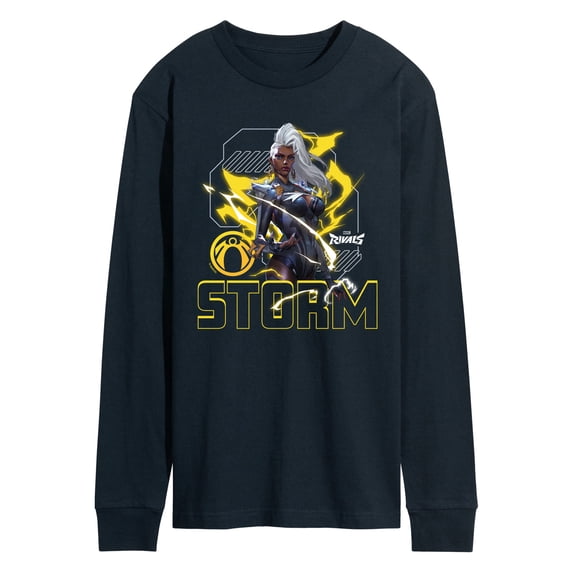 Marvel - Storm Marvel Rivals - Men's Long Sleeve Graphic T-Shirt