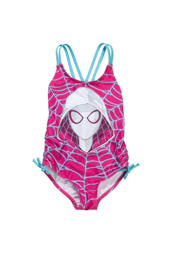 Stretch Fabric One-Piece Swimsuit (Girl's), Size 5