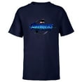 thumbnail image 1 of Marvel Studios Avengers: The Kang Dynasty MCU Movie Logo - Short Sleeve T-Shirt for Kids - Customized-Navy, 1 of 5