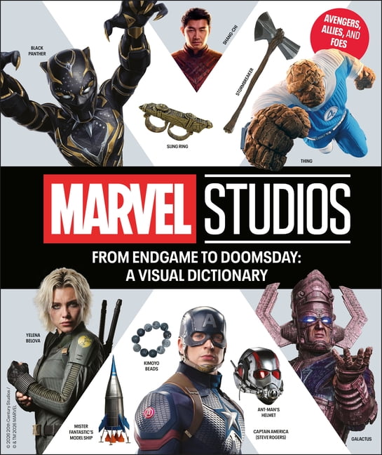 From Endgame to Doomsday: A Marvel Studios Visual Dictionary: Avengers, Allies, and Foes, (Hardcover)