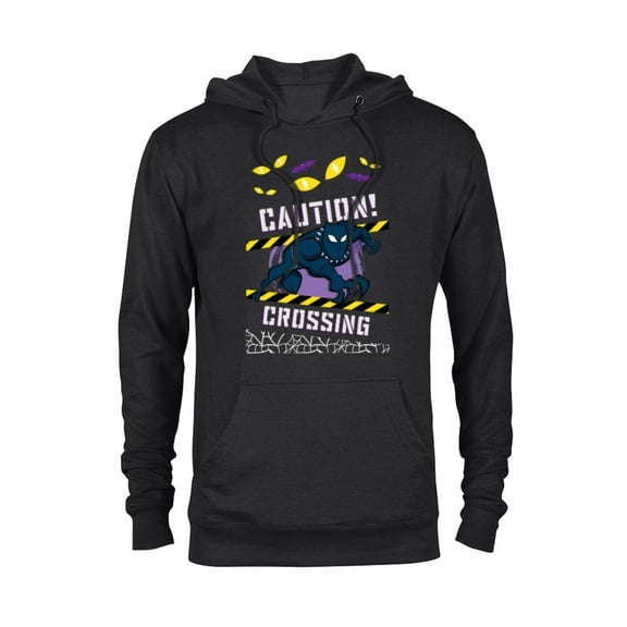 Marvel Studios Black Panther Crossing Halloween - Pullover Hoodie for Adults - Customized-Black