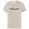 thumbnail image 1 of Marvel Studios Captain America: Brave New World Movie Logo - Short Sleeve Cotton T-Shirt for Adults - Customized-Natural, 1 of 5