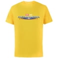 thumbnail image 1 of Marvel Studios Captain America: Brave New World Movie Logo - Short Sleeve Cotton T-Shirt for Adults - Customized-Yellow, 1 of 5