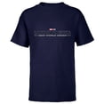 thumbnail image 1 of Marvel Studios Captain America: New World Order Movie Logo - Short Sleeve T-Shirt for Kids - Customized-Navy, 1 of 5