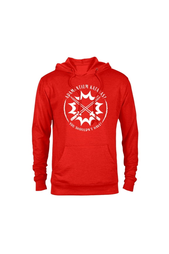 Studios Deadpool & Wolverine Adamantium Katanas Logo- Pullover Hoodie for Adults - Customized-Red