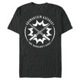 thumbnail image 1 of Marvel Studios Deadpool & Wolverine Adamantium Katanas Logo- Short Sleeve Blended T-Shirt for Adults - Customized-Dark Heather, 1 of 5