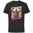 thumbnail image 1 of Marvel Studios Deadpool & Wolverine Adamantium Katanas- Short Sleeve Cotton T-Shirt for Adults - Customized-Black, 1 of 5