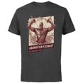 thumbnail image 1 of Marvel Studios Deadpool & Wolverine Adamantium Katanas- Short Sleeve Cotton T-Shirt for Adults - Customized-Charcoal, 1 of 5