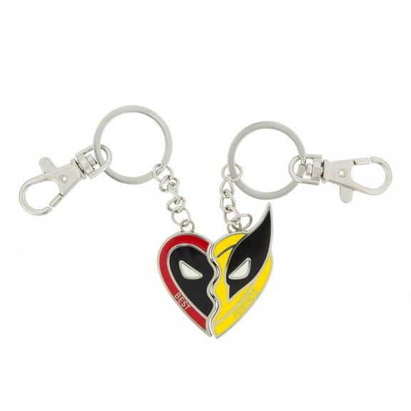 Marvel Studios Deadpool & Wolverine "Best Friends" 2-Piece Enamel Keychain Set