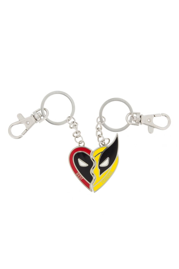 Marvel Studios Deadpool & Wolverine "Best Friends" 2-Piece Enamel Keychain Set