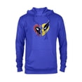 thumbnail image 1 of Marvel Studios Deadpool & Wolverine Best Friends Heart Charm- Pullover Hoodie for Adults - Customized-Royal, 1 of 5