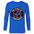 thumbnail image 1 of Marvel Studios Deadpool & Wolverine Chimichangas Claw Slash- Long Sleeve T-Shirt for Men - Customized-Navy, 1 of 5