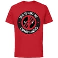 thumbnail image 1 of Marvel Studios Deadpool & Wolverine Chimichangas Claw Slash- Short Sleeve Cotton T-Shirt for Adults - Customized-Red, 1 of 5