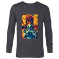 thumbnail image 1 of Marvel Studios Deadpool & Wolverine Claw-Slashed Merc - Long Sleeve T-Shirt for Men - Customized-Charcoal Heather, 1 of 5