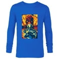 thumbnail image 1 of Marvel Studios Deadpool & Wolverine Claw-Slashed Merc - Long Sleeve T-Shirt for Men - Customized-Navy, 1 of 5
