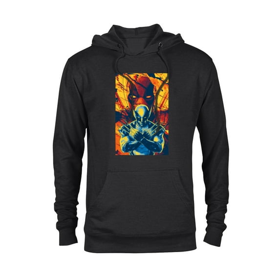 Marvel Studios Deadpool & Wolverine Claw-Slashed Merc - Pullover Hoodie for Adults - Customized-Black