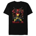 thumbnail image 1 of Marvel Studios Deadpool & Wolverine Claws Out Target Team-Up - Short Sleeve Blended T-Shirt for Adults - Customized-Black, 1 of 5