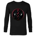 thumbnail image 1 of Marvel Studios Deadpool & Wolverine Claws Slashed Icon- Long Sleeve T-Shirt for Men - Customized-Black, 1 of 5