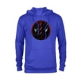 thumbnail image 1 of Marvel Studios Deadpool & Wolverine Claws Slashed Icon- Pullover Hoodie for Adults - Customized-Royal, 1 of 5