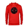 thumbnail image 1 of Marvel Studios Deadpool & Wolverine Claws Slashed Icon- Pullover Hoodie for Adults - Customized-Red, 1 of 5