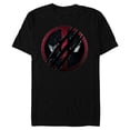 thumbnail image 1 of Marvel Studios Deadpool & Wolverine Claws Slashed Icon- Short Sleeve Blended T-Shirt for Adults - Customized-Black, 1 of 5