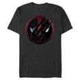thumbnail image 1 of Marvel Studios Deadpool & Wolverine Claws Slashed Icon- Short Sleeve Blended T-Shirt for Adults - Customized-Dark Heather, 1 of 5