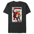 thumbnail image 1 of Marvel Studios Deadpool & Wolverine Comic Cover Best Bubs - Short Sleeve Blended T-Shirt for Adults - Customized-Dark Heather, 1 of 5