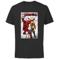 thumbnail image 1 of Marvel Studios Deadpool & Wolverine Comic Cover Best Bubs - Short Sleeve Cotton T-Shirt for Adults - Customized-Black, 1 of 5