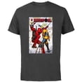 thumbnail image 1 of Marvel Studios Deadpool & Wolverine Comic Cover Best Bubs - Short Sleeve Cotton T-Shirt for Adults - Customized-Charcoal, 1 of 5
