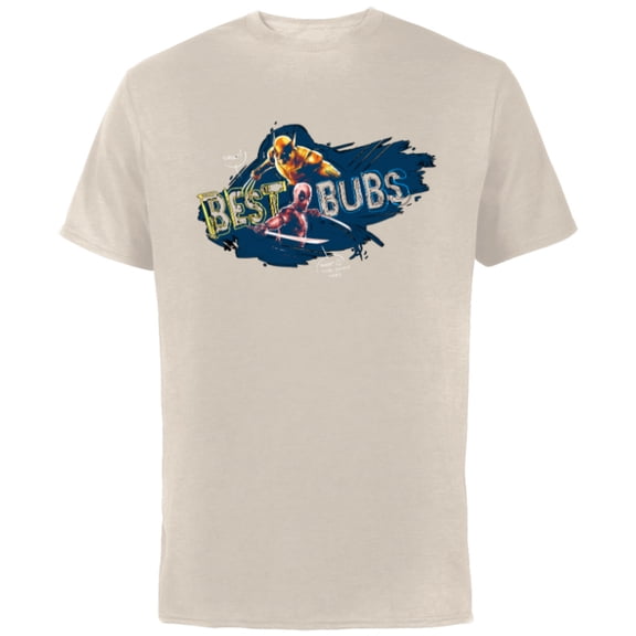 Marvel Studios Deadpool & Wolverine Deadpool Best Bubs Snikt - Short Sleeve Cotton T-Shirt for Adults - Customized-Natural