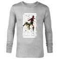 thumbnail image 1 of Marvel Studios Deadpool & Wolverine Double Best Bubs - Long Sleeve T-Shirt for Men - Customized-Athletic Heather, 1 of 5