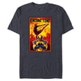 thumbnail image 1 of Marvel Studios Deadpool & Wolverine Encore Time - Short Sleeve Blended T-Shirt for Adults - Customized-Navy Heather, 1 of 5