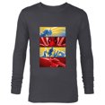 thumbnail image 1 of Marvel Studios Deadpool & Wolverine Face-Off Claws vs Katana - Long Sleeve T-Shirt for Men - Customized-Charcoal Heather, 1 of 5