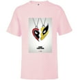 thumbnail image 1 of Marvel Studios Deadpool & Wolverine Friends Heart Poster- Short Sleeve T-Shirt for Kids - Customized-Soft Pink, 1 of 5