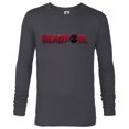 thumbnail image 1 of Marvel Studios Deadpool & Wolverine Logo Claw Slash Symbol- Long Sleeve T-Shirt for Men - Customized-Charcoal Heather, 1 of 5