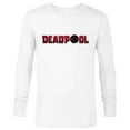 thumbnail image 1 of Marvel Studios Deadpool & Wolverine Logo Claw Slash Symbol- Long Sleeve T-Shirt for Men - Customized-White, 1 of 5