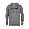 thumbnail image 1 of Marvel Studios Deadpool & Wolverine Logo Claw Slash Symbol- Pullover Hoodie for Adults - Customized-Athletic Heather, 1 of 5