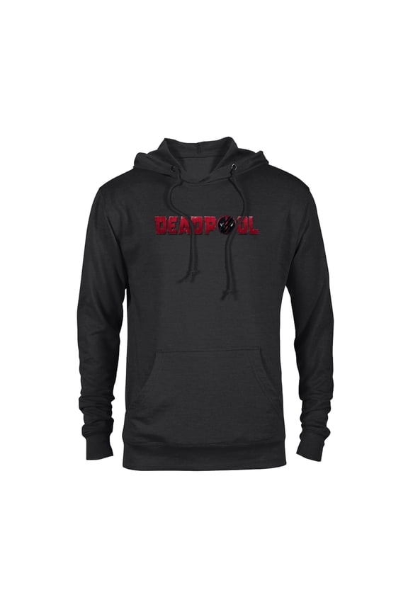 Studios Deadpool & Wolverine Logo Claw Slash Symbol- Pullover Hoodie for Adults - Customized-Black