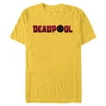 thumbnail image 1 of Marvel Studios Deadpool & Wolverine Logo Claw Slash Symbol- Short Sleeve Blended T-Shirt for Adults - Customized-Yellow, 1 of 5