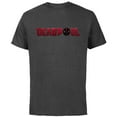 thumbnail image 1 of Marvel Studios Deadpool & Wolverine Logo Claw Slash Symbol- Short Sleeve Cotton T-Shirt for Adults - Customized-Charcoal, 1 of 5