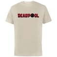 thumbnail image 1 of Marvel Studios Deadpool & Wolverine Logo Claw Slash Symbol- Short Sleeve Cotton T-Shirt for Adults - Customized-Natural, 1 of 5