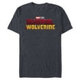 thumbnail image 1 of Marvel Studios Deadpool & Wolverine Official Movie Logo- Short Sleeve Blended T-Shirt for Adults - Customized-Navy Heather, 1 of 5