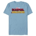 thumbnail image 1 of Marvel Studios Deadpool & Wolverine Official Movie Logo- Short Sleeve Blended T-Shirt for Adults - Customized-Ocean Blue, 1 of 5