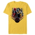 thumbnail image 1 of Marvel Studios Deadpool & Wolverine Side-by-Side Claw Icon - Short Sleeve Blended T-Shirt for Adults - Customized-Yellow, 1 of 5