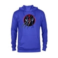 thumbnail image 1 of Marvel Studios Deadpool & Wolverine Slashed Icon with Claws- Pullover Hoodie for Adults - Customized-Navy, 1 of 5