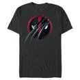 thumbnail image 1 of Marvel Studios Deadpool & Wolverine Slashed Icon with Claws- Short Sleeve Blended T-Shirt for Adults - Customized-Dark Heather, 1 of 5